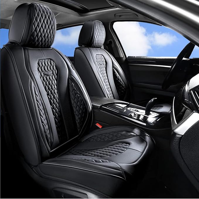 Universal Seat Covers — Full Set — Black