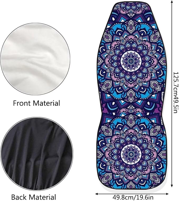 Fabric Car Seat Covers — Front Seat