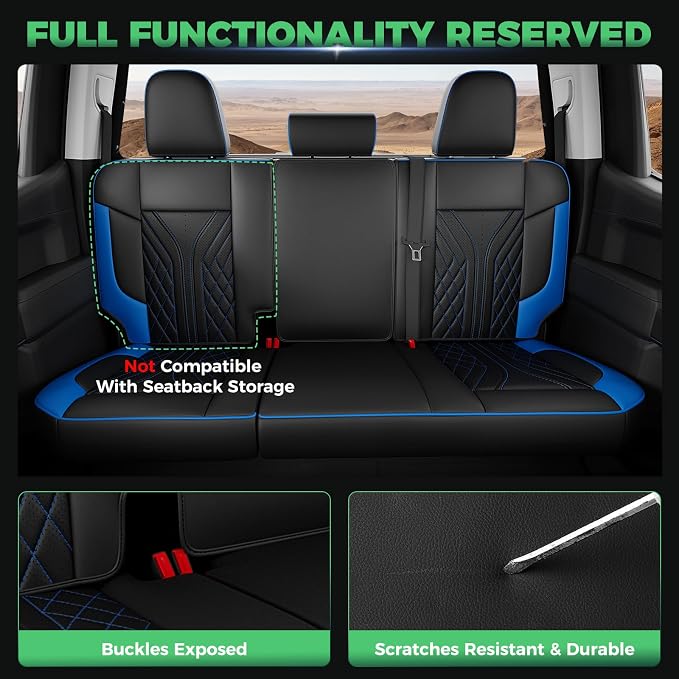 Seat Covers for Chevrolet Silverado / GMC Sierra — Full Set