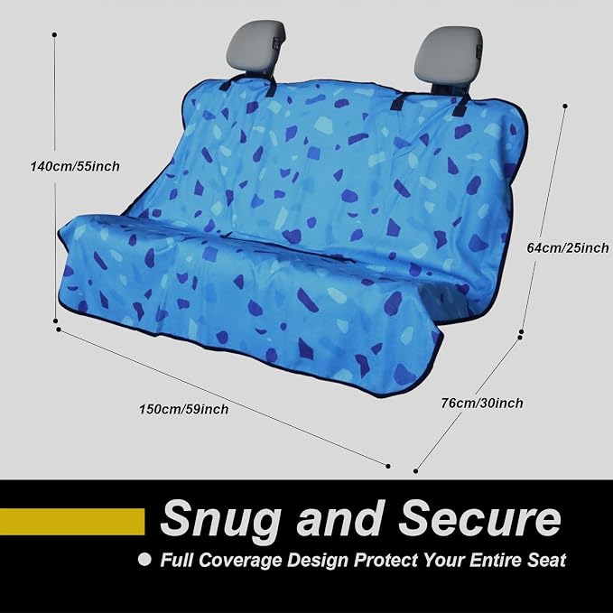 Pet Car Seat Protector — Blue