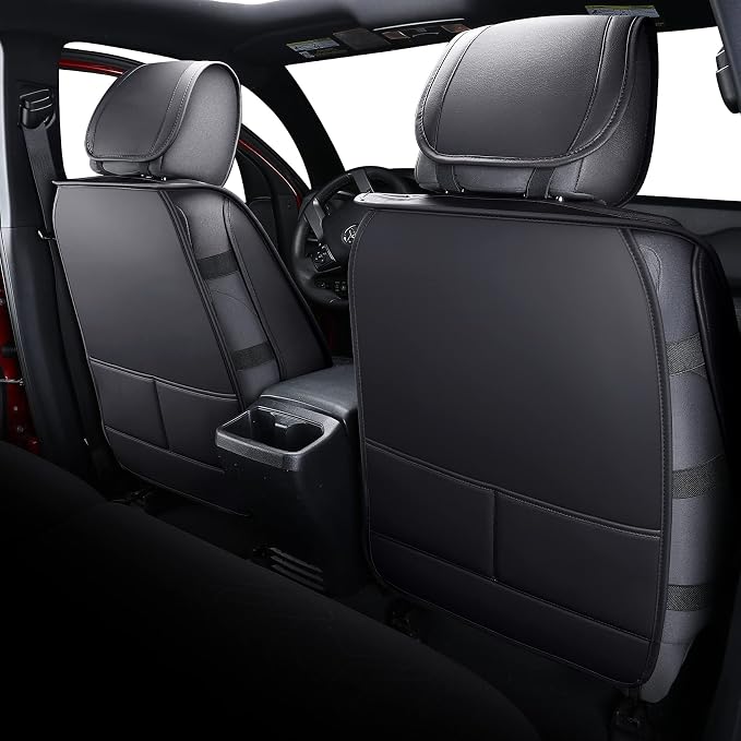 Seat Covers for Toyota Tacoma — Front Seat — Black