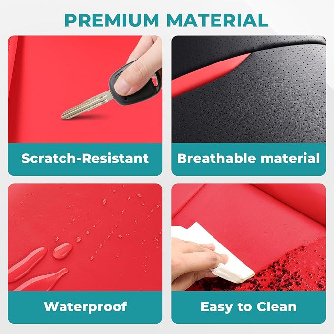 Universal Faux Leather Seat Covers
