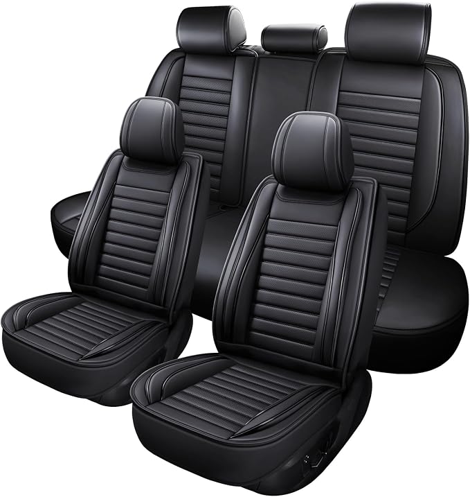 Universal Seat Covers — Full Set — Black