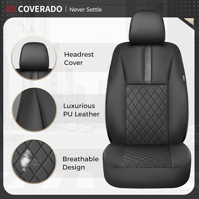 Universal Seat Covers — Front Seat