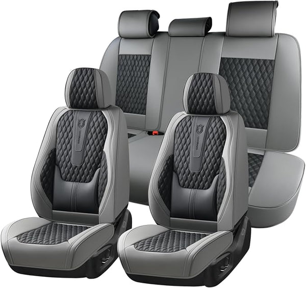 Universal Seat Covers โ Full Set โ Black / Gray