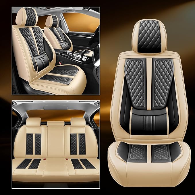 Seat Covers for Honda HR-V — Full Set — Beige