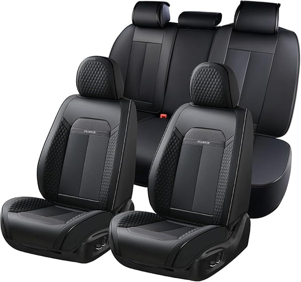 Universal Seat Covers โ Full Set โ Black