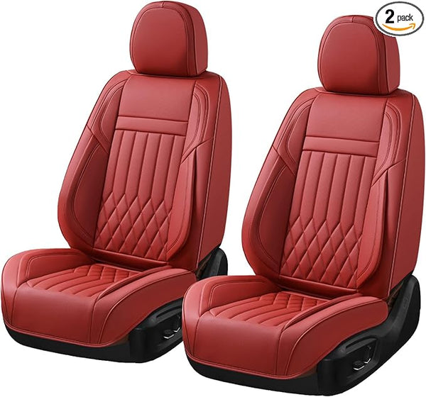 Universal Seat Covers โ Full Set โ Red