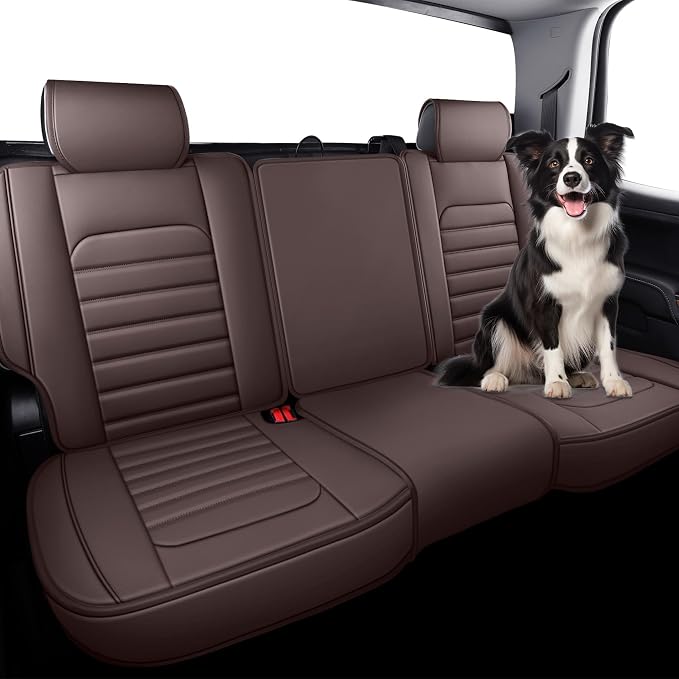 Seat Covers for Chevrolet Silverado / GMC Sierra — Rear Seat — Brown