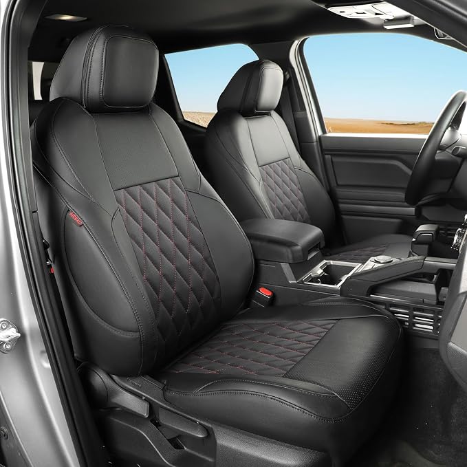 Seat Covers for Toyota Tacoma — Full Set — Black
