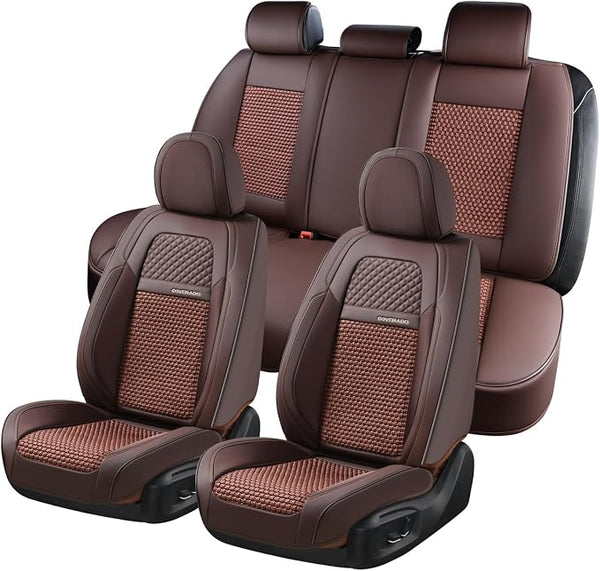 Universal Seat Covers โ Full Set โ Brown
