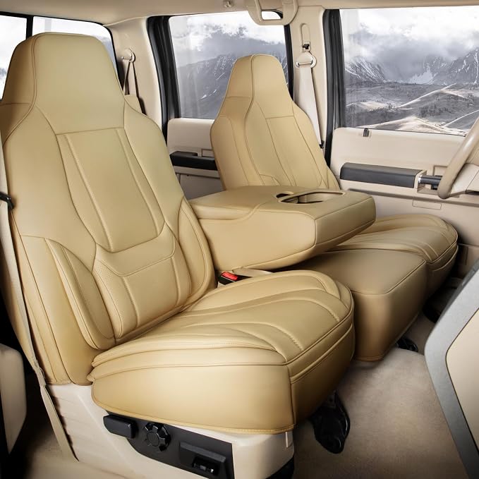 Seat Covers for Ford F-150 — Front Seat — Beige