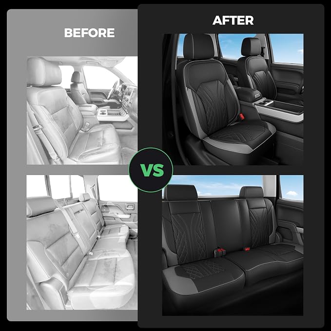 Seat Covers for Chevrolet Silverado / GMC Sierra — Full Set