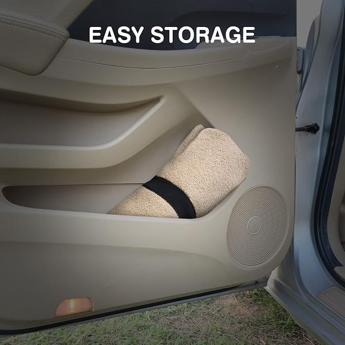 Pet Car Seat Protector — Front Seat — Beige
