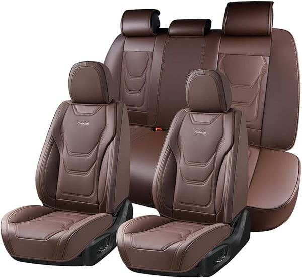 Universal Seat Covers โ Full Set โ Brown