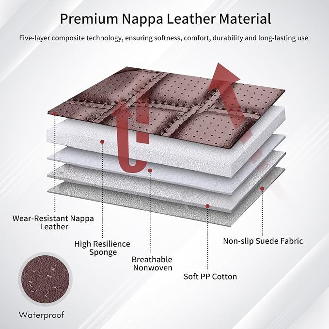 Seat Covers for Chevrolet Silverado / GMC Sierra — Front Seat — Coffee