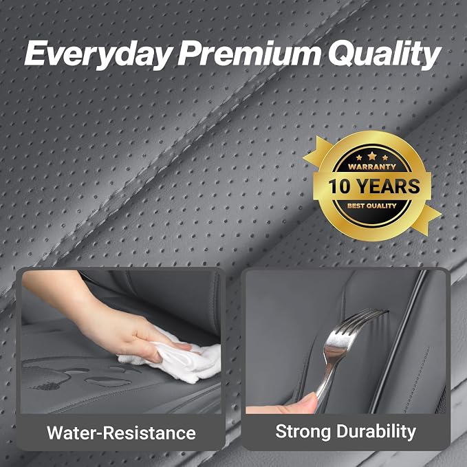 Seat Covers for Ford Ranger — Full Set — Gray