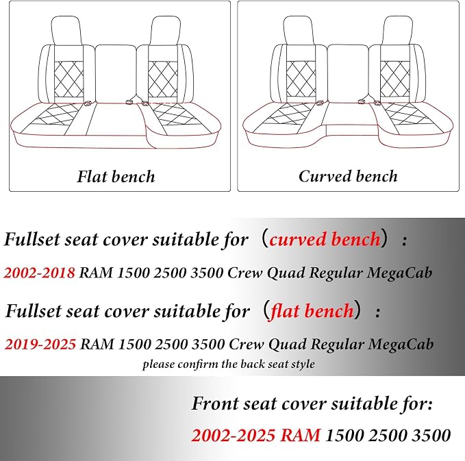 Seat Covers for Multiple Vehicles — Full Set — Blue