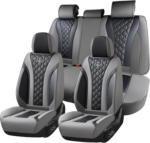Universal Seat Covers โ Full Set โ Gray / Black