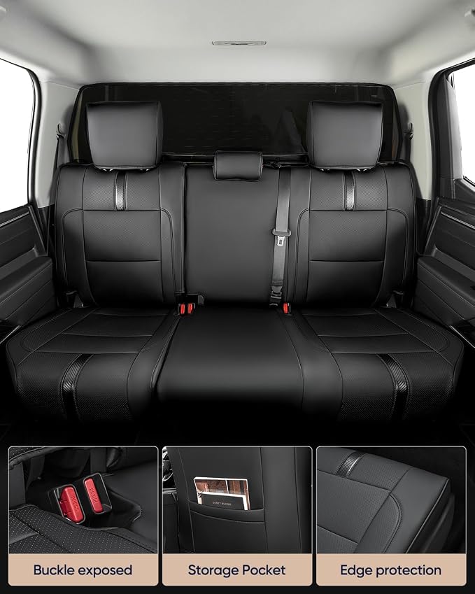 Faux Leather Seat Covers for Toyota Tundra — Full Set