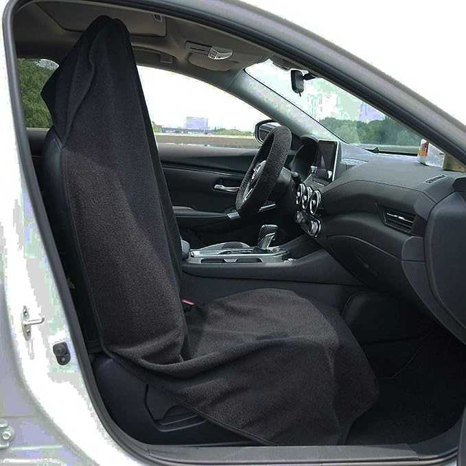 Car Seat Covers — Front Seat — Black