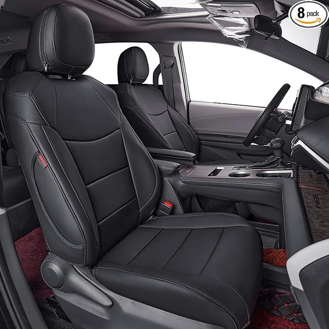 Seat Covers for Toyota Sienna — Full Set — Black