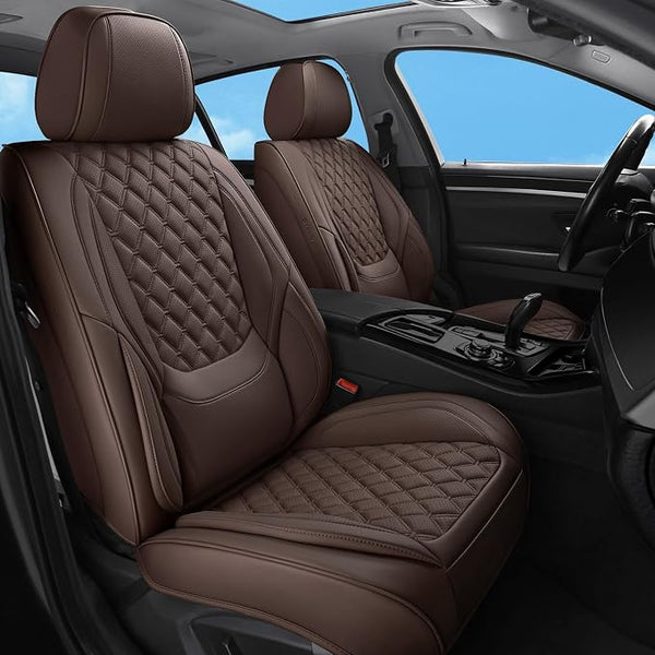 Universal Seat Covers โ Full Set โ Brown