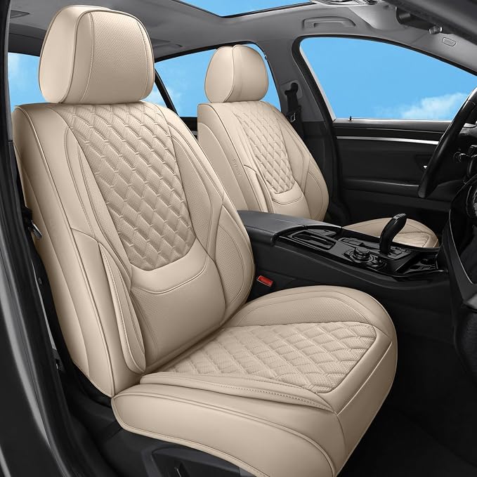 Universal Seat Covers — Full Set — Beige