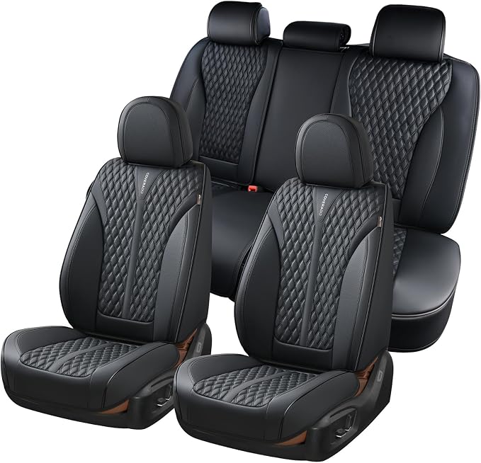 Universal Seat Covers — Full Set — Black