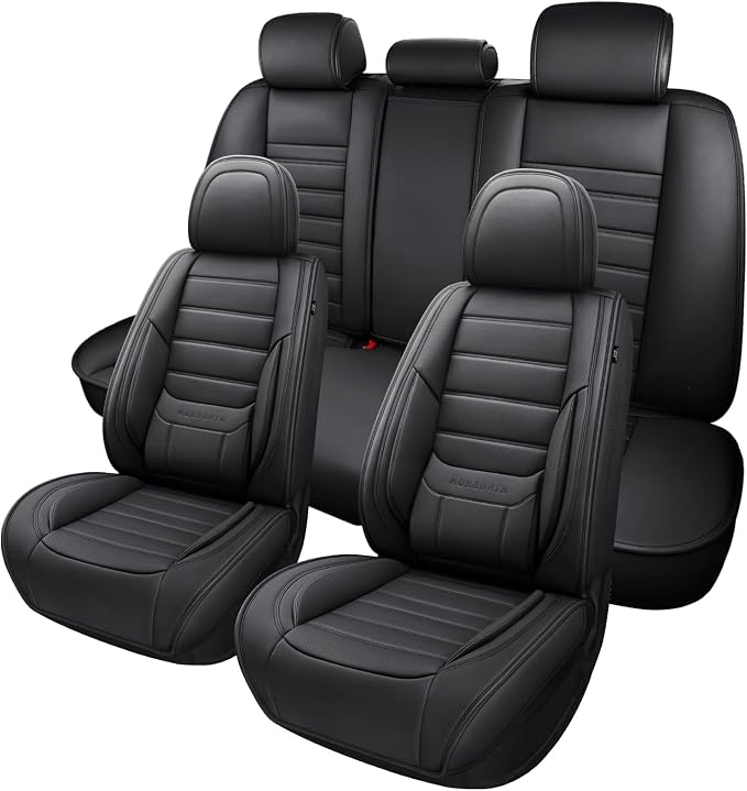 Universal Seat Covers — Front Seat — Black