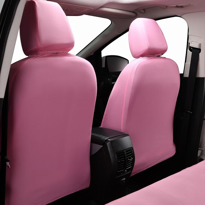 Universal Seat Covers — Full Set — Pink