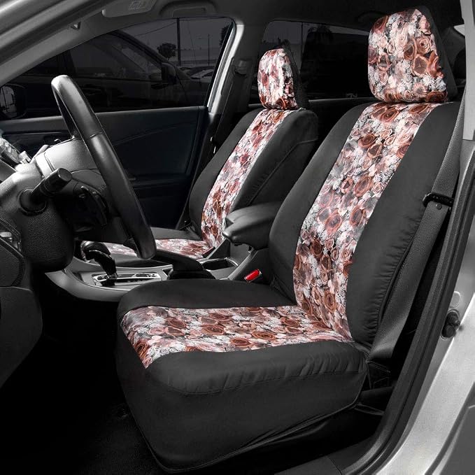Faux Leather Car Seat Covers — Front Seat