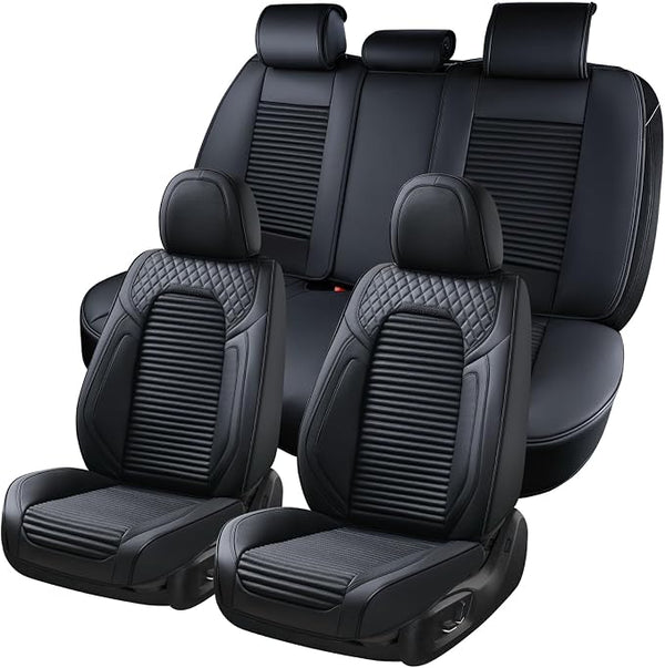 Universal Seat Covers โ Full Set โ Black