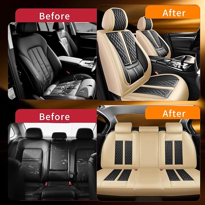 Seat Covers for Nissan Murano — Full Set — Beige
