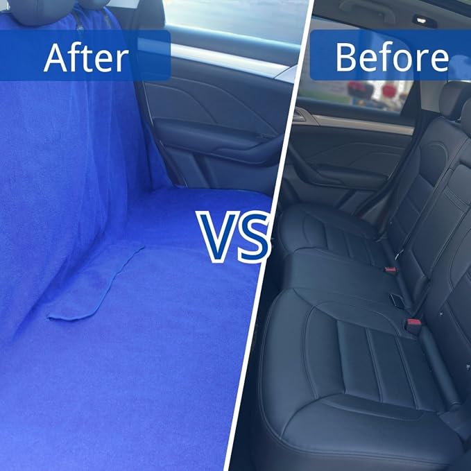 Car Seat Covers — Front Seat — Blue