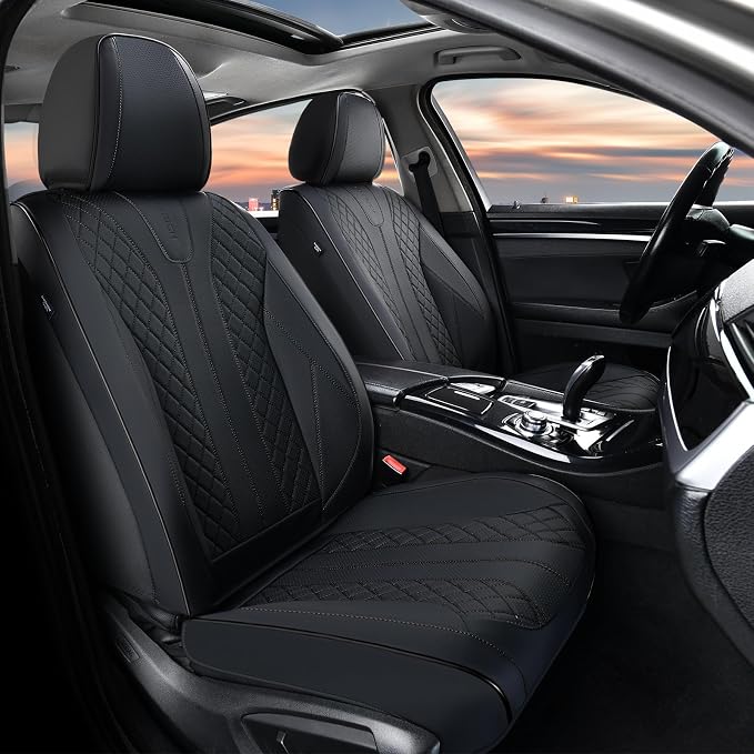 Universal Seat Covers — Full Set — Black
