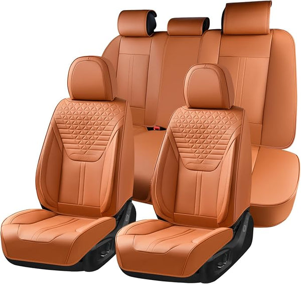 Universal Seat Covers โ Full Set โ Brown