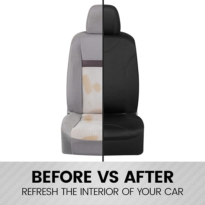 Universal Seat Covers — Full Set — Black