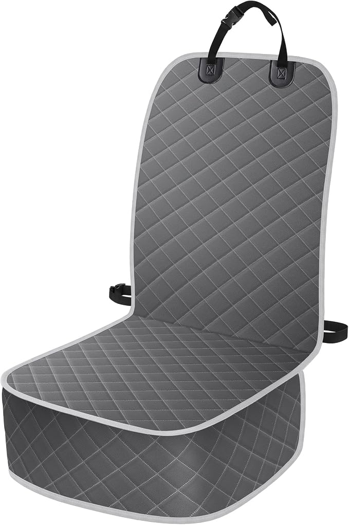 Pet Car Seat Protector — Front Seat — Gray