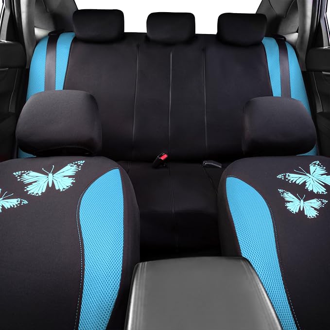 Universal Seat Covers — Full Set — Blue
