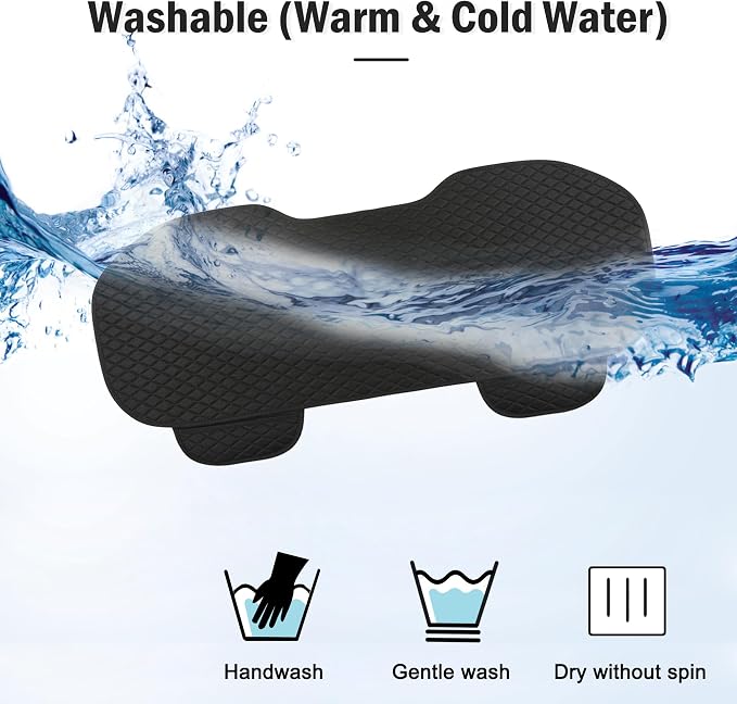 Universal Fabric Seat Covers — Black