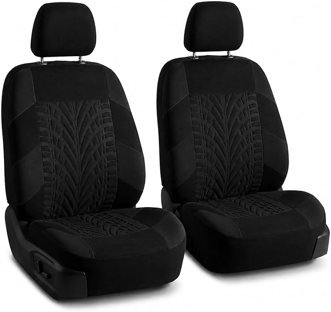 Universal Seat Covers — Front Seat — Black