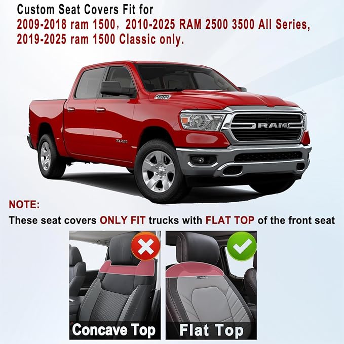Seat Covers for Multiple Vehicles — Front Seat — Black