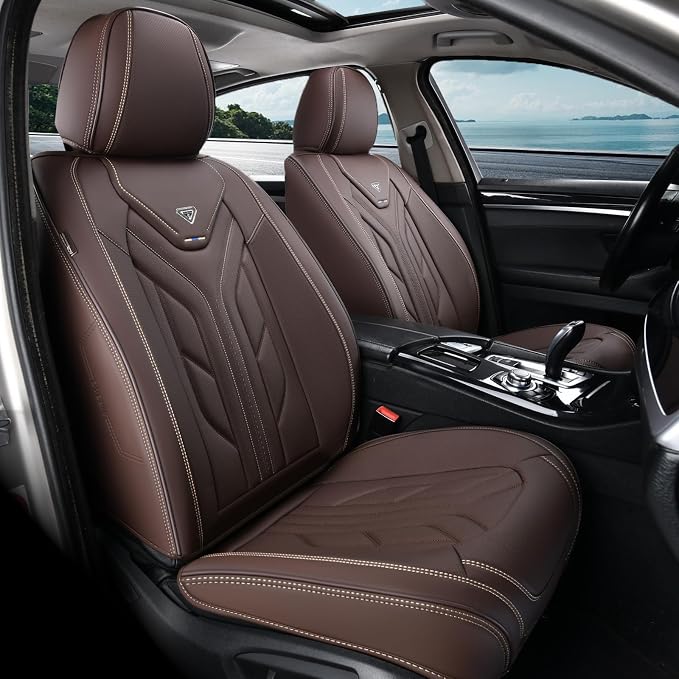 Universal Seat Covers — Full Set — Coffee