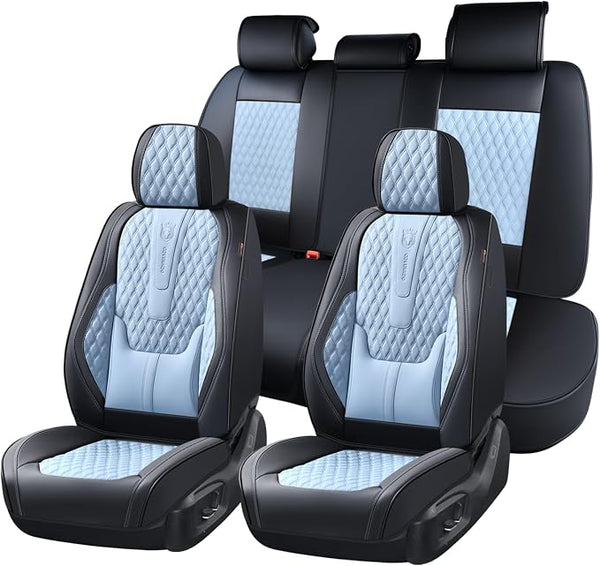 Universal Seat Covers โ Full Set โ Black / Blue