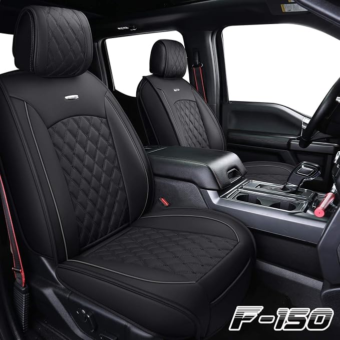 Seat Covers for Multiple Vehicles — Front Seat — Black