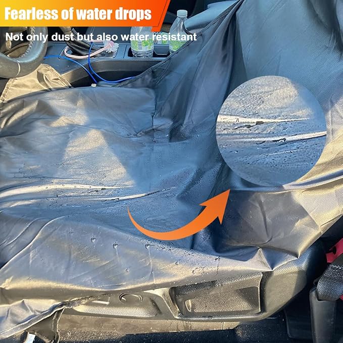 Universal Seat Covers — Front Seat — Gray