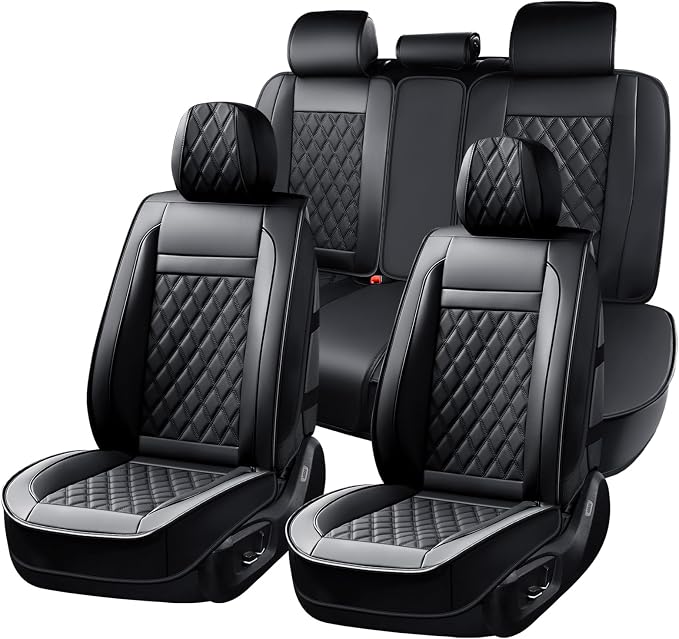 Universal Seat Covers — Full Set — Black