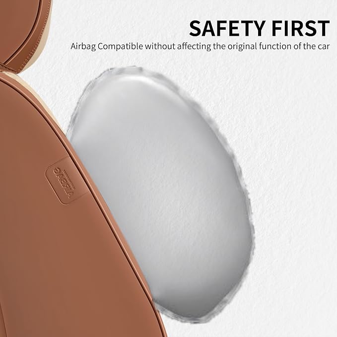 Universal Seat Covers — Full Set — Beige