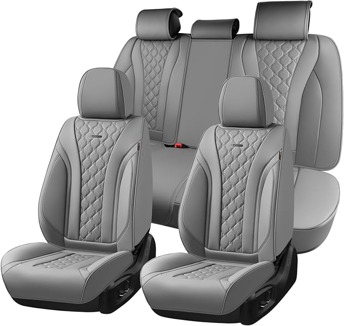 Universal Seat Covers — Full Set — Gray